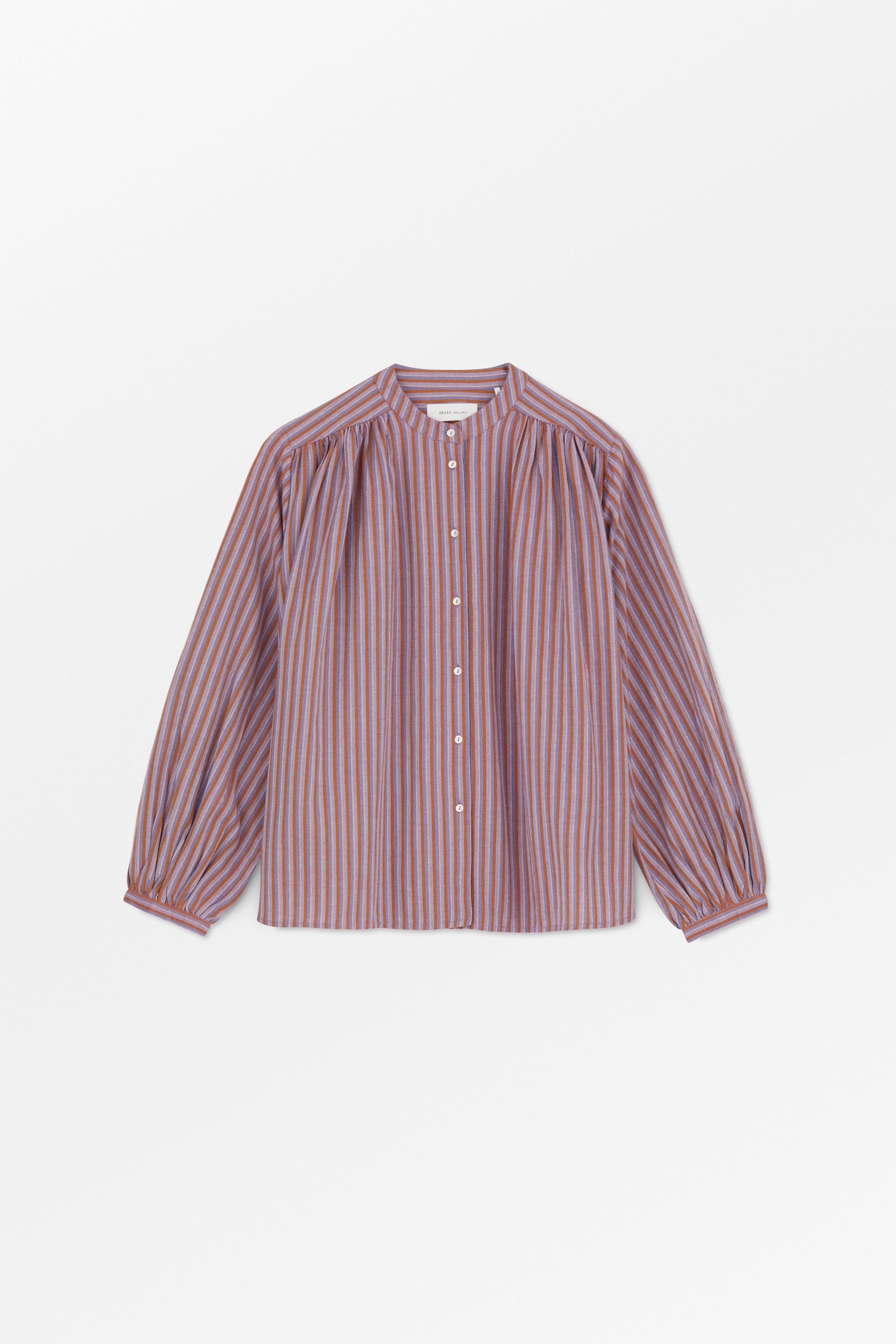Skall Studio Rita shirt Shirt Violet/Orange stripe